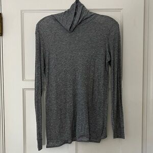 Vince Gray Long Sleeve Turtleneck Tee